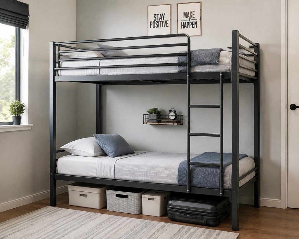 double decker bed for small rooms