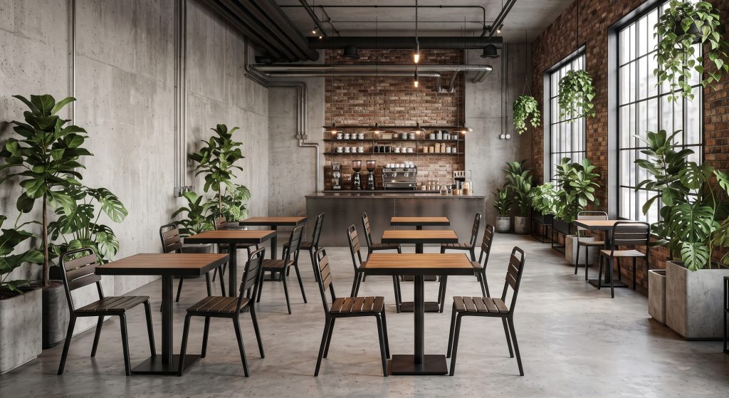 restaurant & cafe table chair